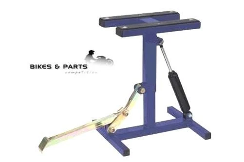 MZ 125 SM SX RT MONTAGESTÄNDER MOTORRAD HEBER MIT DÄMPFER AUFBOCKEN STÄNDER NEU - Bild 1 von 1