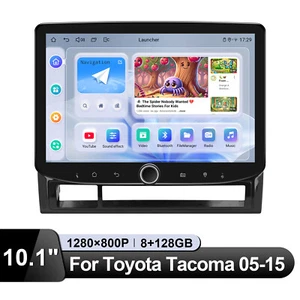 JOYING Android 13 Pantalla Táctil Estéreo 10.1 pulgadas para 05-15 Tacoma con Perilla 8 Núcleos - Imagen 1 de 15