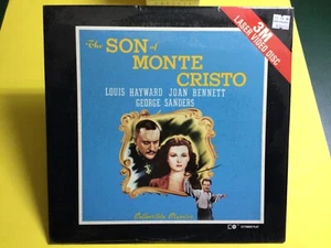 THE SON OF MONTE CRISTO - Joan Bennett -  LASERDISC - LIKE NEW w/ shrink wrap~ - Picture 1 of 4