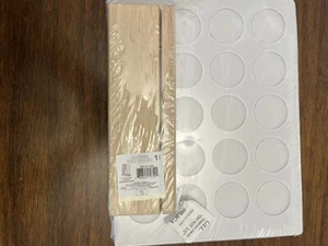 Minimalistischer Kaffeepadhalter mit Holzständer - für 20 Pods - NEU - Bild 1 von 4