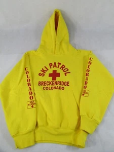 Ski Patrol Colorado Hoodie KIDS Size 8/10 Graphic Breckenridge Sweatshirt - Picture 1 of 9