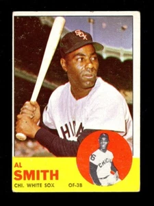 1963 Topps #16 Al Smith White Sox en muy buena condición - Imagen 1 de 2
