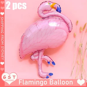 2pcs Large Bird Flamingo Party Helium Foil Balloon Birthday Wedding Decorations - Picture 1 of 7
