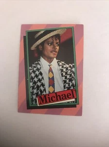 1984 Trading Card # 1 Micheal Jackson - Picture 1 of 3