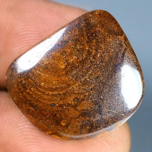 20,95 ct ausgefallene Form (20 x 18 mm) mehrfarbiger australischer Koroit Boulder Opal - Bild 1 von 1