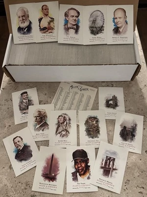 Juego completo de 350 cartas Topps Allen & Ginter 2007 y juego de 30 tarjetas de boceto Dick Perez Foto 1 de 3