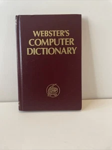 Webster's Computer Dictionary 1994 Pamco Publishing Hardcover - Picture 1 of 3