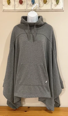 Mujer UGG Charlynne Gris Poncho Sudadera Ropa de Salón M/L Mediano Grande Pullove Foto 1 de 4