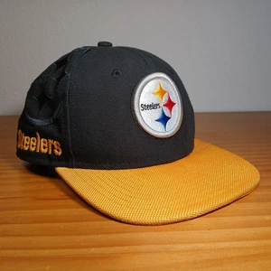 Pittsburgh Steelers Youth Snapback New Era Hologram Side Logo Print Cap Hat - Picture 1 of 11
