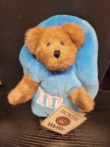Boyds Bear Peeker - Blue M&M's - Exclusive - 919004 - Retired - With Tags - Picture 1 of 4
