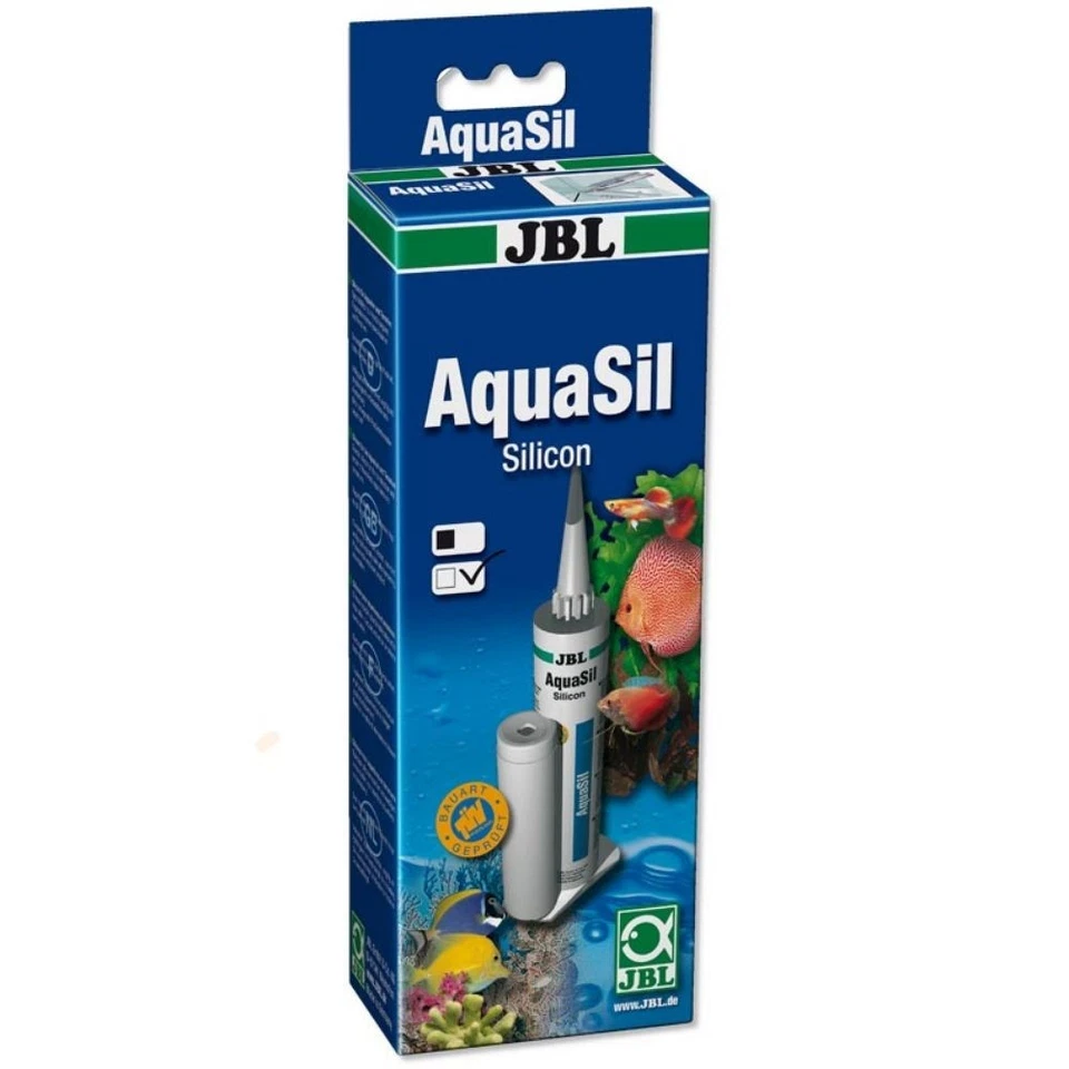 Jbl AquaSil trasparente 80ml Silicone per acquari e Terrari