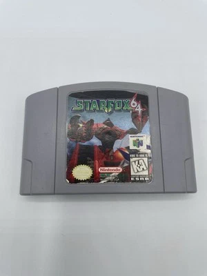 Star Fox 64 (Nintendo 64, 1997) N64 Authentic Cartridge Only Tested Working - Image 1 of 2
