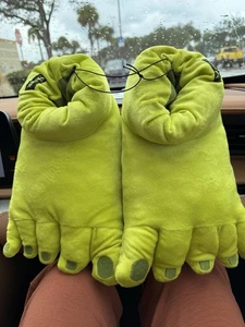 Shrek Feet Plush Slippers / Shrek Slippers L - Picture 1 of 10