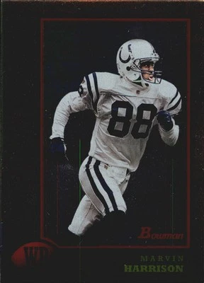 1998 Bowman Interstate #87 Marvin Harrison - FB - Image 1 of 2