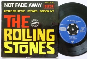 Rolling Stones Not Fade Away EP Decca 457031M EX/VG 1964 French Pressing in pict - Bild 1 von 9
