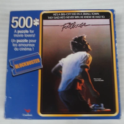 Rompecabezas Footloose Blockbuster 500 piezas marca Cardinal 11x14 Foto 1 de 4