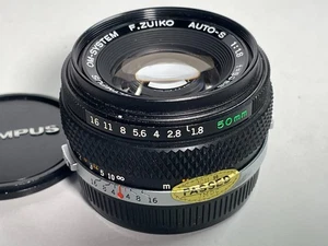 Olympus OM-System F.Zuiko Auto S 50mm f/1.8 MF Lens for OM1, OM2, OM4 - Picture 1 of 6