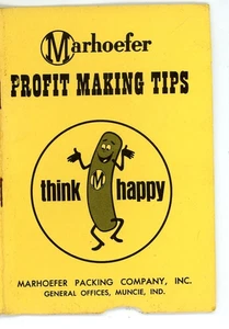 Marhoefer Packing Co Booklet 1960s Profit Making Tips Ad's Muncie IN - Bild 1 von 6