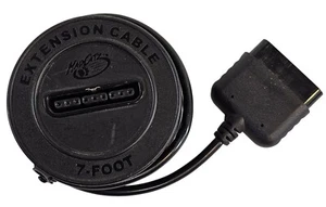 MadCatz 7 Fuß Controller Verlängerungskabel Kabel für PlayStation 2 PS2 schwarz - Bild 1 von 5