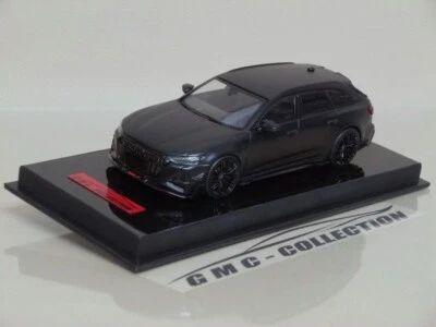 AUDi RS6-R C8 ABT AVANT 2022 NERO OPACO ELABORAZiONE SOLiDO UNiCO UNiQUE 1/43 - Immagine 1 di 4