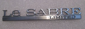 2000 2001 2002 2003 2004 2005 BUICK LESABRE LIMITED EMBLEM BADGE OEM ORIGINAL - Picture 1 of 4