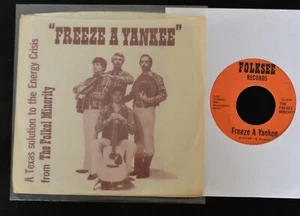 OBSCURE PICTURE SLEEVE The Folkel Minority FOLKSEE Records 002 Freeze a Yankee - Imagen 1 de 1