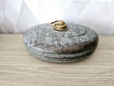 Ancienne Bouillotte Ovale - Photo 1/4