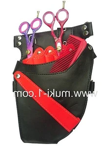 Bolsa/funda negra para herramientas de tijera de peluquería de salón  - Imagen 1 de 3