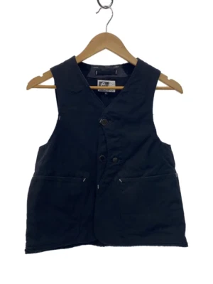 Engineered Garments Wool Cotton Lining Vest Size XS Men's Casual Black Used - Image 1 of 4