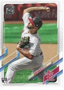 2021 Topps Series One Kodi Whitley card 3 145 RC St. Louis Cardinals Rookie - Picture 1 of 1
