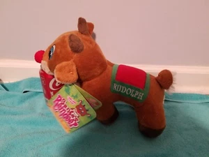 NEN Sugarloaf 2012 Plush Santa's Reindeer Rudolph - Picture 1 of 3