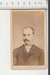 Antique CDV photo Named John Grosteffon Rockwood Toledo ohio lived in michigan - Bild 1 von 2