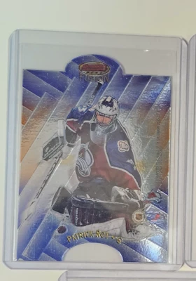 1998-99 Bowmans Best Fusion #F10 Patrick Roy / Tyler Moss Card - Image 1 of 2