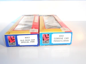 Lifelike 8060,8063 Empty Boxes for PRR Pass Car. Good cond & internals. OO scale - Picture 1 of 5