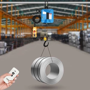 25ft 1100lbs Electric Hoist Winch with Wireless Remote Control 110/120 Volt Po - Picture 1 of 18