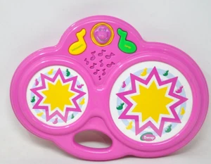 BARNEY SONG MAGIC BONGOS Vintage Playskool 1998 Music FREE BATTERIES 11 Songs - Picture 1 of 3