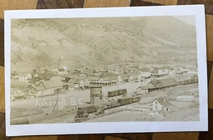 ASHCROFT BC CANADA RPPC PHOTO POSTCARD - Picture 1 of 2