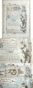 Historische Original Aktie - Maritimes de Bruges - sehr selten - Sammlerstück - Bild 1 von 1