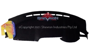 Dash Mat For Honda Civic 10th Gen Sedan Hatch 2016 - 2021 Shevron DM1437 Black - Picture 1 of 5