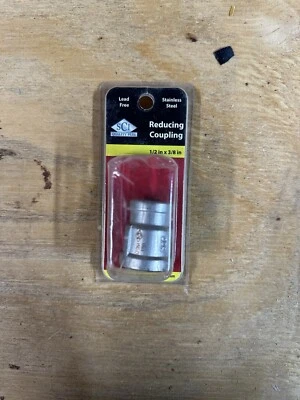 1/2" X 3/8" 150 Female NPT Bell Reducer Coupling 304 Stainless SS190403413004 - Image 1 of 2