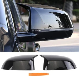 M Style Side Mirror Cover Cap Replacement For BMW X3 X4 X5 X6 X7 G01 G03 G05 G06 - Picture 1 of 22