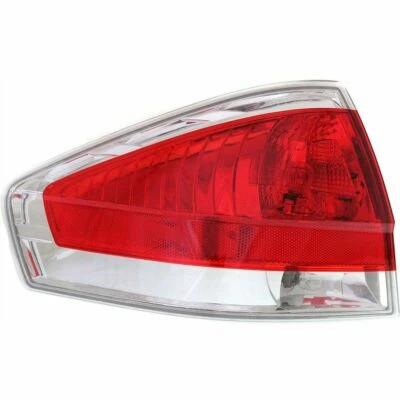 Tail Light Brake Lamp Chrome Assembly Driver Side For 2009 2010 2011 Ford Focus Foto 1 de 4
