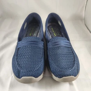 Skechers air cooled memory foam navy blue womens size 11 - Picture 1 of 5