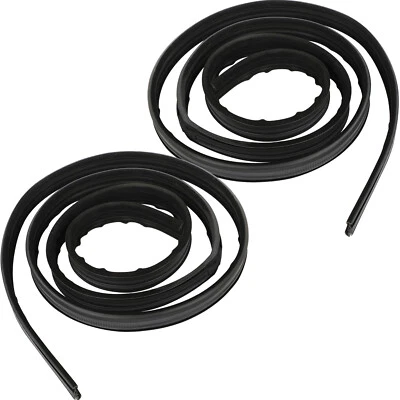 2 Pcs Front Weatherstrip Window Glass Run Channel for Bronco F150 F250 F350 F450 Foto 1 de 4