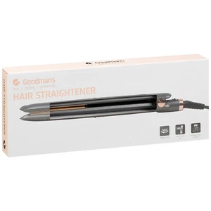Plancha de pelo Goodmans con placas de aluminio calienta hasta 200°C - gris - Imagen 1 de 7
