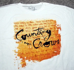 Counting Crows August & Everything After album cover white t-shirt men's sz XL - Picture 1 of 6