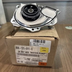 OEM Water Pump with Thermostat 06K121111M For VW Jetta Golf Passat 1.8T 2.0T NEW - Picture 1 of 2