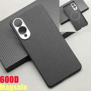 Funda Magsafe de Fibra de Carbono para Samsung Galaxy S25 Edge Cubierta Magnética a Prueba de Balas - Imagen 1 de 36