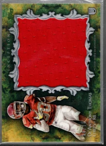 B3229 2014 Inception Relics Jumbo Patch Green #RJRDT De'Anthony Thomas Jersey/75 - Picture 1 of 2