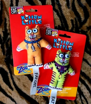 FAT CAT Classic Kitten Little Assorted Catnip Toy ea. New! - Image 1 of 3